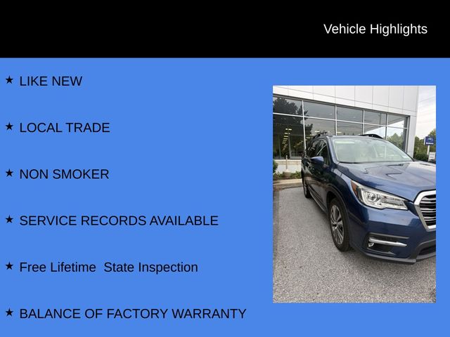 2022 Subaru Ascent Limited Blue at Rafferty Subaru