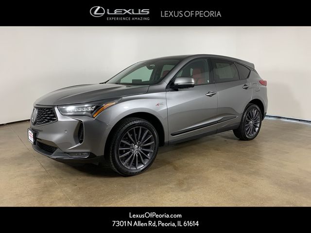 Liquid Carbon Metallic 2024 Acura RDX SUV / Crossover All-Wheel Drive Automatic