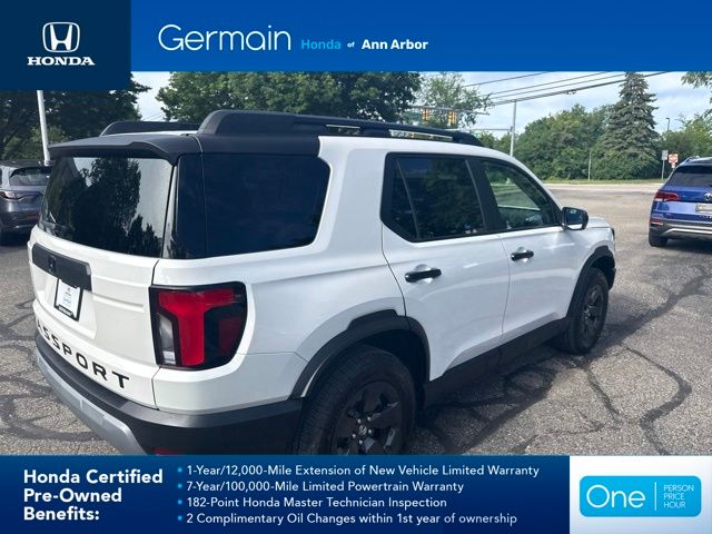 Certified Used 2026 Platinum White Pearl Honda RTL Blackout image 8