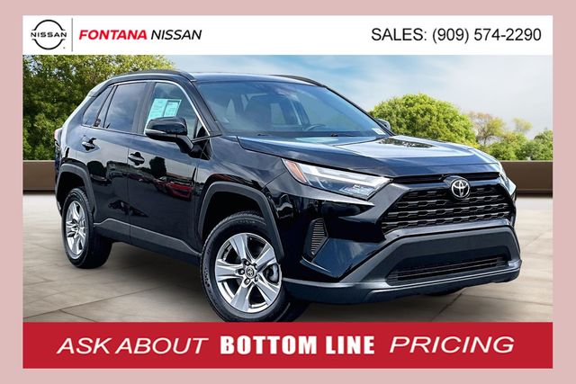 Midnight Black Metallic 2023 Toyota RAV4 SUV / Crossover Front-Wheel Drive Automatic