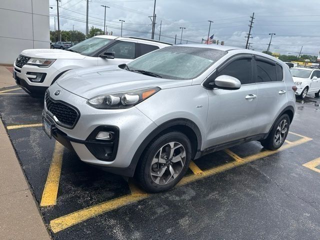Sparkling Silver 2020 Kia Sportage LX AWD SUV / Crossover All-Wheel Drive 6-Speed Automatic Overdrive