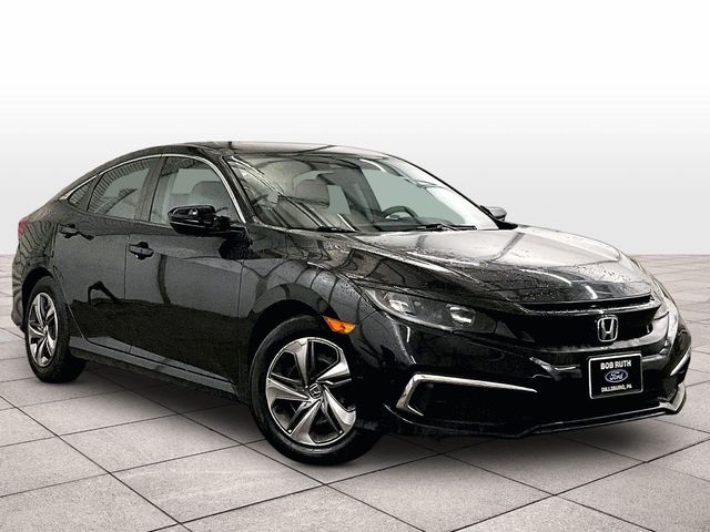 2019 Honda Civic LX Black at Bob Ruth Ford