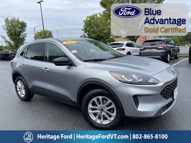 Silver Metallic 2022 Ford Escape SUV / Crossover All-Wheel Drive 8-Speed Automatic
