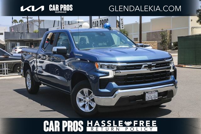Lakeshore Blue Metallic 2024 Chevrolet Silverado 1500 Pickup Truck 4X2 Automatic