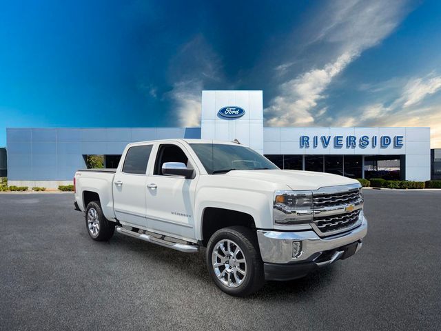 Summit White 2016 Chevrolet Silverado 1500 Pickup Truck Four-Wheel Drive 6-Speed Automatic Overdrive