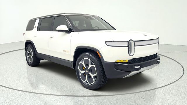 Glacier White 2024 Rivian R1S SUV / Crossover All-Wheel Drive 1-Speed Automatic