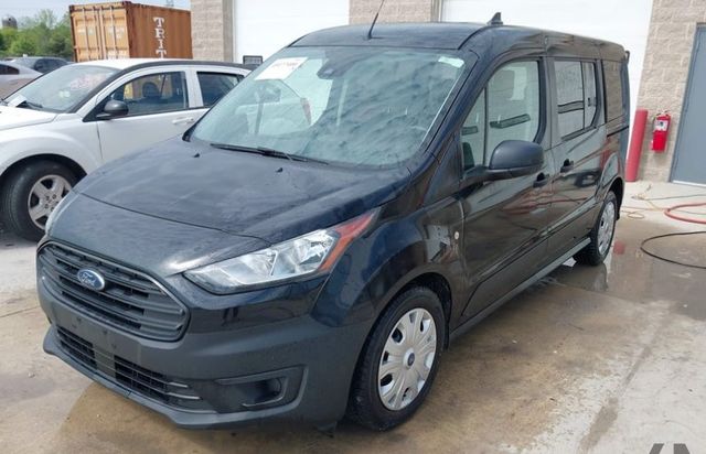 Agate Black Metallic 2021 Ford Transit Connect Wagon XL LWB FWD with Rear Liftgate Van Front-Wheel Drive 8-Speed Automatic
