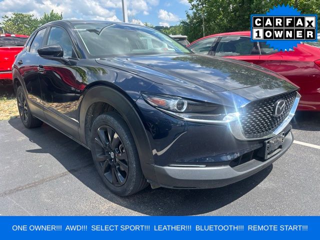 Deep Crystal Blue Mica 2024 Mazda CX-30 SUV / Crossover All-Wheel Drive 6-Speed Automatic