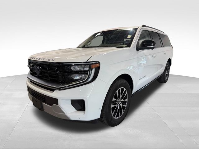 2025 Ford Expedition Max Platinum White at Bob King Buick GMC