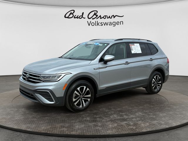 Pyrite Silver Metallic 2024 Volkswagen Tiguan SUV / Crossover All-Wheel Drive 8-Speed Automatic