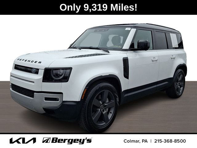 White 2025 Land Rover Defender 110 P300 S AWD SUV / Crossover All-Wheel Drive 8-Speed Automatic