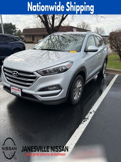 Molten Silver 2018 Hyundai Tucson 2.0L SEL AWD SUV / Crossover All-Wheel Drive 6-Speed Automatic