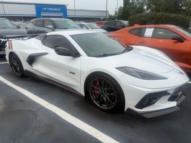 White Pearl Metallic 2023 Chevrolet Corvette Convertible Rear-Wheel Drive 8-Speed Dual Clutch