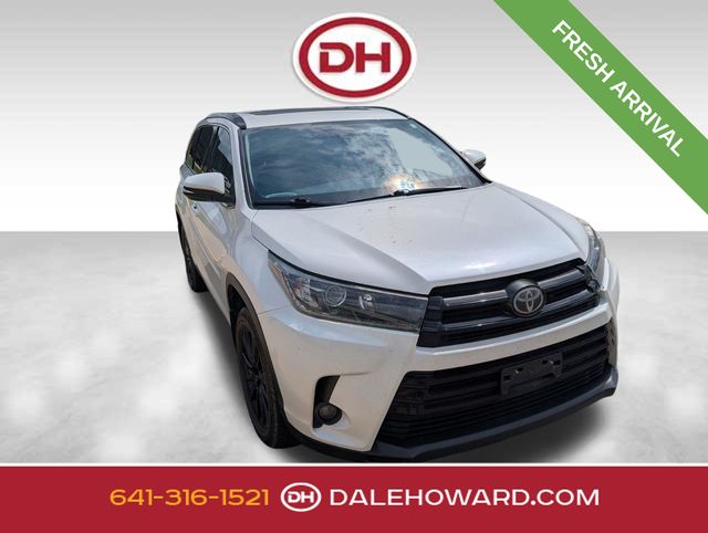 White 2019 Toyota Highlander SE AWD SUV / Crossover All-Wheel Drive 8-Speed Automatic
