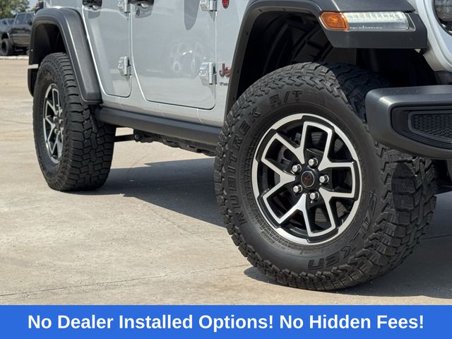 2024 Jeep Wrangler Rubicon Silver at Bayway Cadillac of The Woodlands