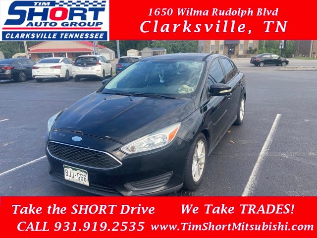 Shadow Black 2016 Ford Focus Sedan Front-Wheel Drive Automatic