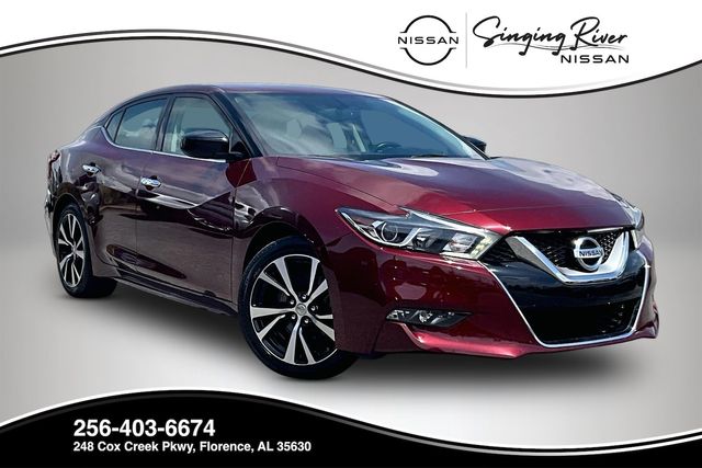 Coulis Red 2017 Nissan Maxima S FWD Sedan Front-Wheel Drive Continuously Variable Transmission