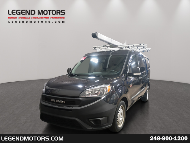 Black Metallic 2019 RAM ProMaster City Tradesman Cargo Van FWD Van Front-Wheel Drive 9-Speed Automatic