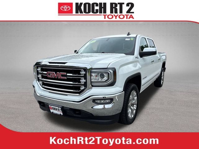 Summit White 2017 GMC Sierra 1500 Pickup Truck Four-Wheel Drive 6-Speed Automatic Overdrive
