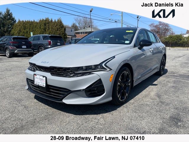 Wolf Gray 2023 Kia K5 GT-Line FWD Sedan Front-Wheel Drive 8-Speed Automatic