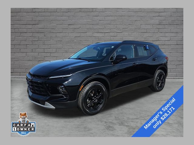 Black 2024 Chevrolet Blazer SUV / Crossover All-Wheel Drive 9-Speed Automatic Overdrive