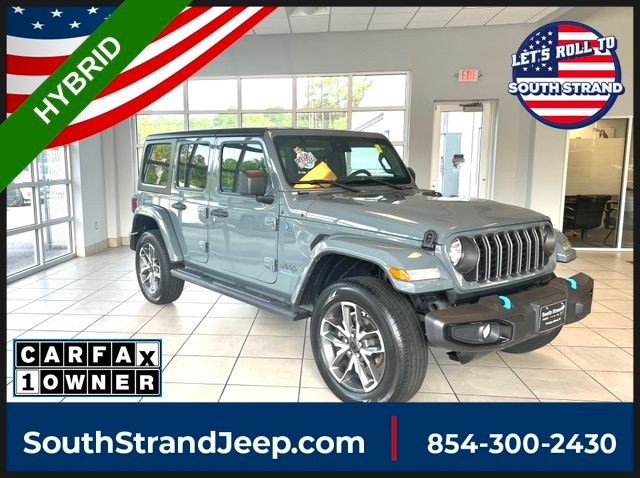Anvil Clear Coat 2024 Jeep Wrangler 4xe SUV / Crossover Four-Wheel Drive 8-Speed Automatic