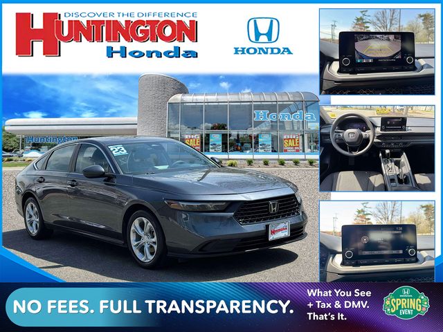 used 2023 Honda Accord car, priced at $21,069