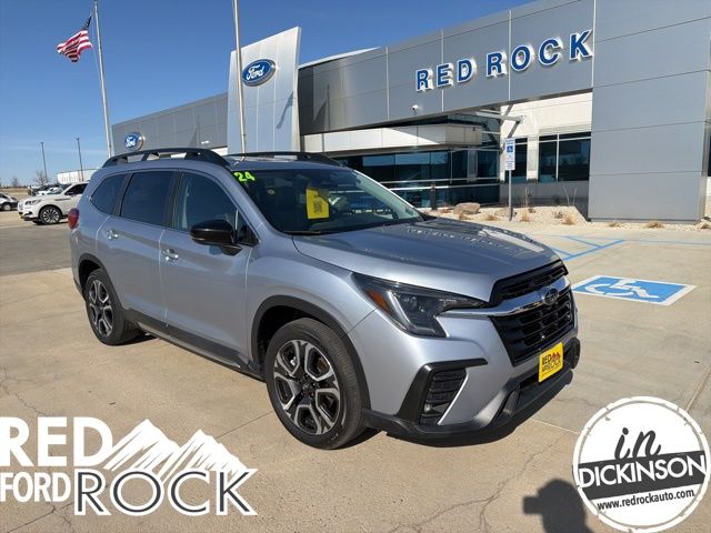 Ice Silver Metallic 2024 Subaru Ascent Limited 7-Passenger AWD SUV / Crossover All-Wheel Drive Continuously Variable Transmission