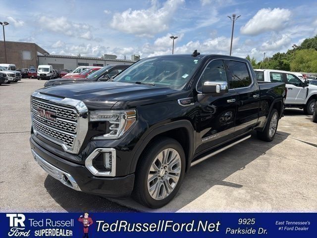Black (Ebony Twilight Metallic) 2022 GMC Sierra 1500 Limited Denali Crew Cab 4WD Pickup Truck Four-Wheel Drive Automatic