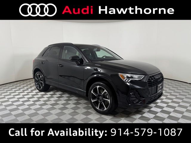 Black Metallic 2025 Audi Q3 quattro Premium Plus S Line 45 TFSI SUV / Crossover All-Wheel Drive 8-Speed Automatic