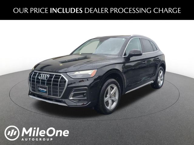 Brilliant Black 2021 Audi Q5 SUV / Crossover All-Wheel Drive 7-Speed Automatic