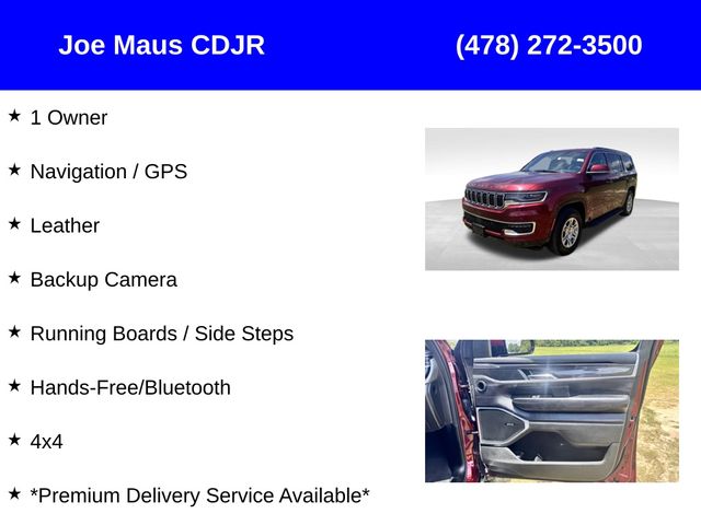 used 2022 Jeep Wagoneer car, priced at $34,000