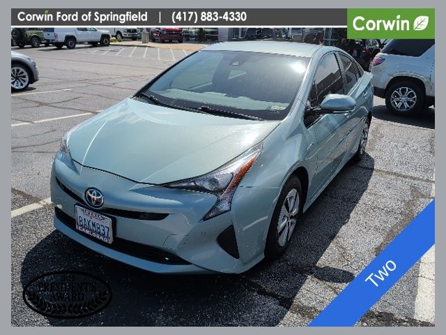Pearl 2017 Toyota Prius Hatchback Front-Wheel Drive Continuously Variable Transmission