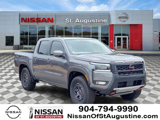 Gray (Gun Metallic) 2026 Nissan Frontier Pickup Truck Four-Wheel Drive 9-Speed Automatic Overdrive