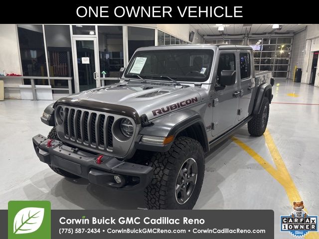 Billet Silver Metallic Clearcoat 2020 Jeep Gladiator Rubicon Crew Cab 4WD Pickup Truck Four-Wheel Drive 8-Speed Automatic