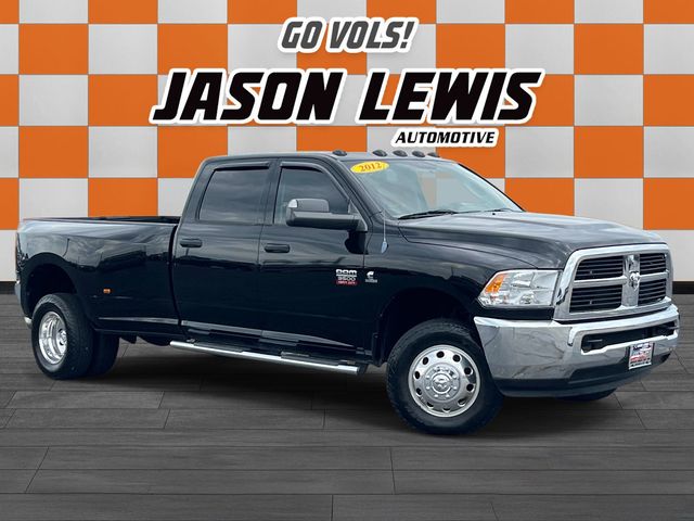Black Clearcoat 2012 RAM 3500 Pickup Truck Four-Wheel Drive 6-Speed Automatic