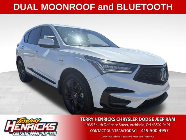 Platinum White Pearl 2020 Acura RDX SUV / Crossover All-Wheel Drive Automatic