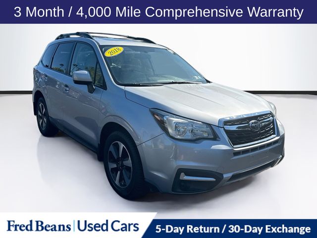Ice Silver Metallic 2018 Subaru Forester SUV / Crossover All-Wheel Drive Continuously Variable Transmission