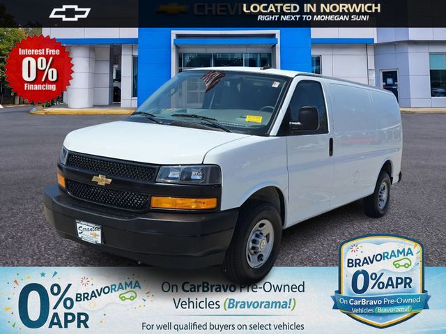 Summit White 2025 Chevrolet Express Cargo 2500 RWD Van Rear-Wheel Drive 8-Speed Automatic Overdrive