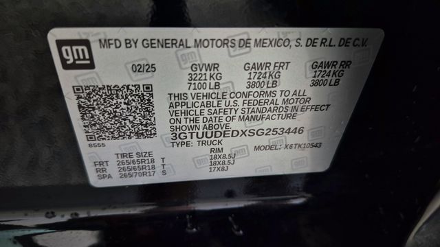 2025 GMC Sierra 1500