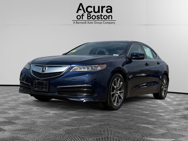 Fathom Blue Pearl 2017 Acura TLX V6 FWD with Technology Package Sedan Front-Wheel Drive 9-Speed Automatic