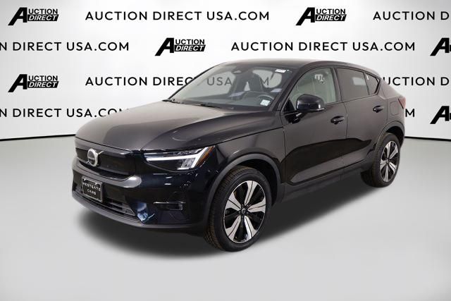 Black 2023 Volvo C40 Recharge SUV / Crossover All-Wheel Drive 1-Speed Automatic