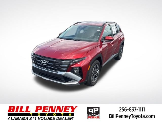 Red 2025 Hyundai Tucson SEL FWD SUV / Crossover Front-Wheel Drive 8-Speed Automatic