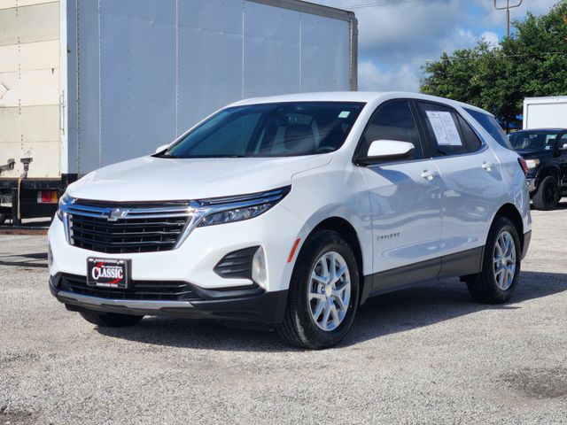 2022 Chevrolet Equinox LT White at DeMontrond Gulf Freeway