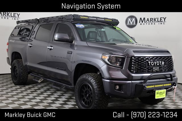 Cement 2020 Toyota Tundra Limited CrewMax 4WD Pickup Truck Four-Wheel Drive 6-Speed Automatic