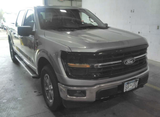 Silver Metallic 2025 Ford F-150 Pickup Truck Four-Wheel Drive Automatic