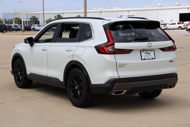2023 Honda CR-V Hybrid Sport White at Classic Elite Chevrolet Sugar Land