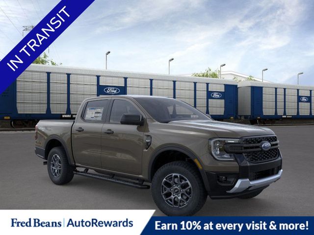 Marsh Gray 2026 Ford Ranger XLT SuperCrew 4WD Pickup Truck Four-Wheel Drive Automatic