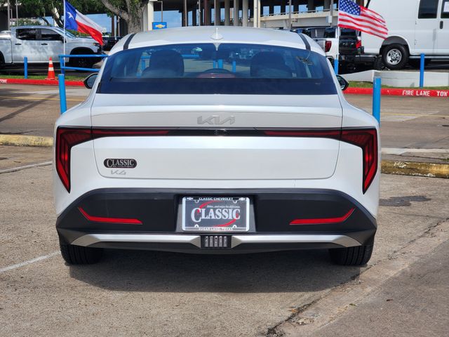 2025 Kia K4 LXS White at Shottenkirk Kia Fort Bend