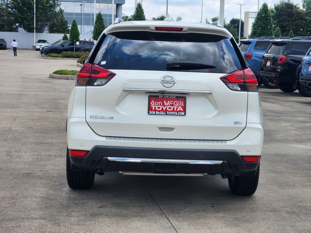 2020 Nissan Rogue SV White at South Houston Nissan